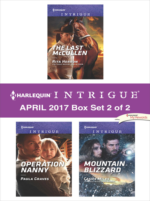 Title details for Harlequin Intrigue April 2017, Box Set 2 of 2 by Rita Herron - Available
